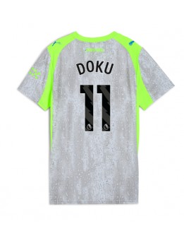 Manchester City Jeremy Doku #11 Replika Tredje Kläder Dam 2025-26 Kortärmad